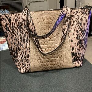 Black and Tan Est.1946 Embossed Tote Bag